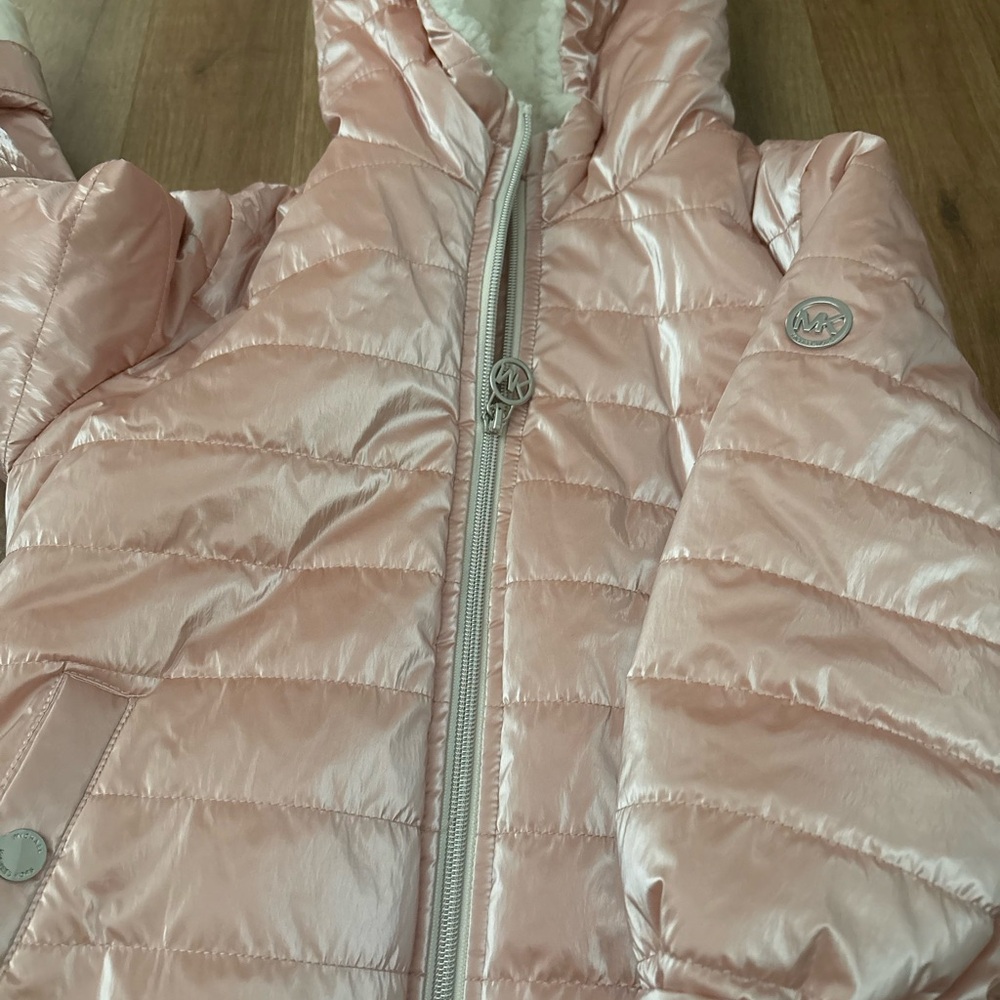 Michael Kors Blush Quilted Jacket